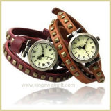 2013 Lady Bracelet Fashion Cow Leather Watch, Genuine Leather Watch (OW2608E)