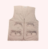 Multi-Pockets Polyester Safety Working Vest/Uniform (HS-V004)