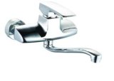 Square Sink Wall Kitchen Mixer Faucet (BM90302)