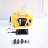 FM/Am/Sw Yellow ABS Mobile Charge Radio (HT-898)