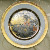 Sun Flower&Gold Decoration Tableware/Dinner/Porcelain/Coffee/Tea Set (K6511-Ea)