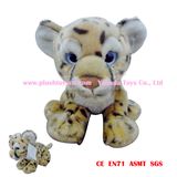 30cm Simulation Sitting Leopard Plush Animal Toys