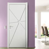 Modern White Lacquer Wooden Door Design for Project