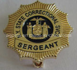 Metal Police Badge for Officer Badge for New York State (badge-121)