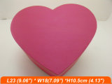 Pink Color Cosmetic Empty Heart Shape Gift Box
