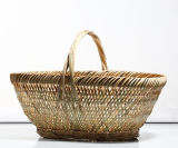 Washing Plastic Rattan Hamper Basket for Picnic
