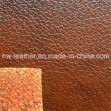 PU Leather for Sofa Furniture Cushion (HW-1403)