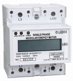 Single Phase DIN-Rail Electronic Power Meter (Ddm100SCR-LCD Display, RS485)