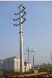 132kv Galvanized Tubular High Voltage Power Transmission Tower