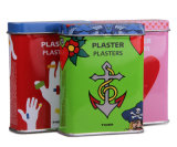 First Aid Metal Tin Case for Band-Aid