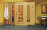 Monalisa 3-4 Person Outdoor Finland Infrared Sauna Wood Sauna Room with Sauna Stove Traditional Classic Sauna House (M-6001)
