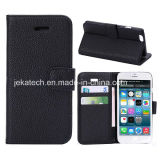 Lychee Pattern Wallet Leather Case for iPhone 6