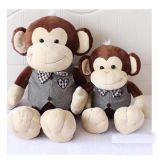 Plush and Stuffed Monkey Toy, Lovely Baby Monkey Plush Toy (HD-PL-112)
