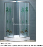 Glittering Glass Shower Enclosure (S-501-1)