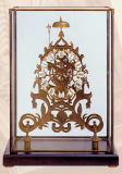 Skeleton Copper Clock (JGG02-2)