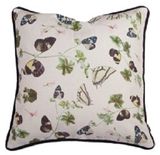 Cotton/Linen Cushion Cover with Butterfly Digital Printing (LN037)