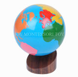 Montessori Materials Continent Globe Wooden Toys