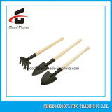 Stainless Steel Bamboo Handle Garden Tool and Tool Set Planting Tool Gardening Tools Three Sets of Family DIY Tools Wholesale Made in China