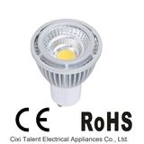 White Aluminum GU10 7W LED Spotlight