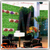 Indoor Decoration Artificial Green Plant Grass Wall