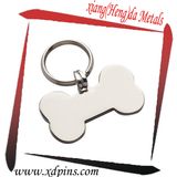 Metal Blank Bone Shaped Key Chain (xd-08268)