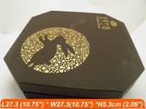 Octagonal Disposable Silver Foil Box for Food Packaging