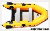 Yellow 0.9mm PVC Versatile Inflatable Boat for Fishing and Recreation