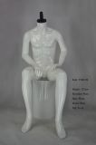 Headless Male Model in Sitting Post