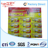 3G/PC Super Glue, 12PCS/Card Instant Adhesive