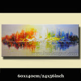 Colorful Modern Abstract Landscape Oil Painting (KLA1-0090)