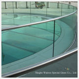 Clear Tempered/Toughened Glass for Building