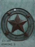 Metal Star Wall Decor for Garden Decoration & Home Decoration