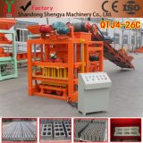 Hollow Interlocking Brick Making Machinery in China Hot Sale in Mozambique Qtj4-26c