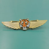 Gold Plated Angel Wings Pin Badges (XD-W009)