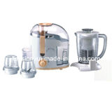 5 in 1 Food Processor (FS-608) with 1.5L Glass Jar for Blending