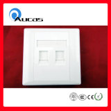 RJ45 Wall Outlet Fiber Optic Face Plate (HSC-2056-03)