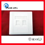 RJ45 Wall Outlet Fiber Optic Face Plate (HSC-2056-03)