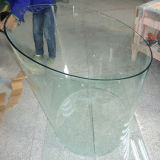 Curved Glass Display Case