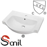2015 New Bathroom Vanity Porcelain Sink with Upc Certificate (SN6090)