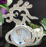 Elegant Design Butterfly Zinc Alloy Photo Frame Beautiful Diamond Photo Frames for Wedding Family Graduation Picture