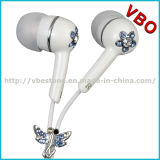 Funky Earphones Unique Earphones with Jewelry for Portable Media Player