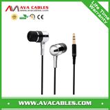 Universal Stereo Earphone Simple Metallic MP3 Earphone with Nice Quality