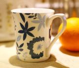 Beautiful Ceramic Coffee Cups with Flowers