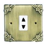 Fg017A British 1g Multi Function Wall Socket