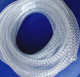Silver Deco Mesh Tube Used in Gifts Package and Decoration Wreaths