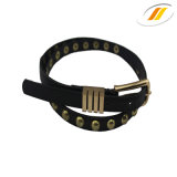 Customized Rivets Studded Belt for Ladies (HJ15041)