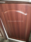 Wenge PVC Membrane MDF Door for Kitchen Cabinet Door Use