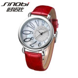 Stainless Steel Watch 1112 (red band)