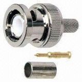 BNC Male Connector with 0 to 3GHz Frequency