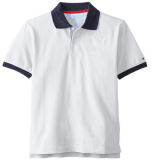 Adult White Custom Embroidered Polo Shirt